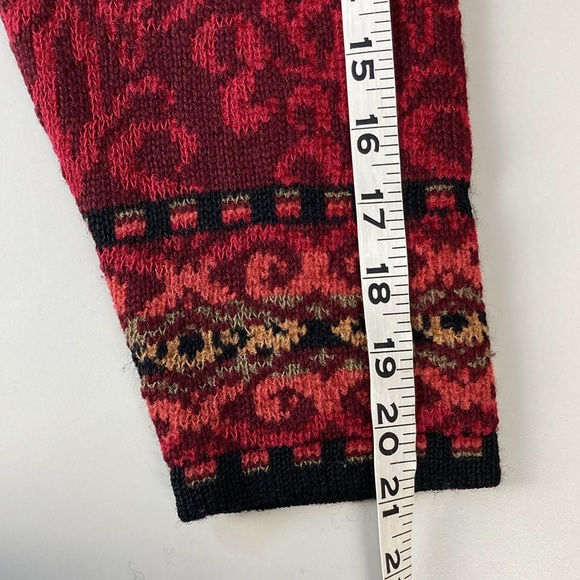 Nordic Design Wool Button Front Cardigan Jacket, Size Large - Picture 10 of 13